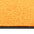 Miniatyrbild 4 av 6: vidaXL Dörrmatta tvättbar orange 90x120 cm