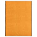 Miniatyrbild 1 av 6: vidaXL Dörrmatta tvättbar orange 90x120 cm