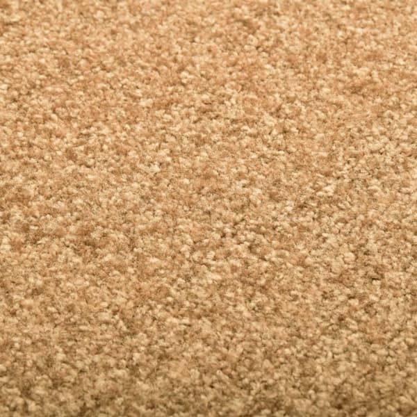 vidaXL vaskbar dørmåtte 60x180 cm cremefarvet