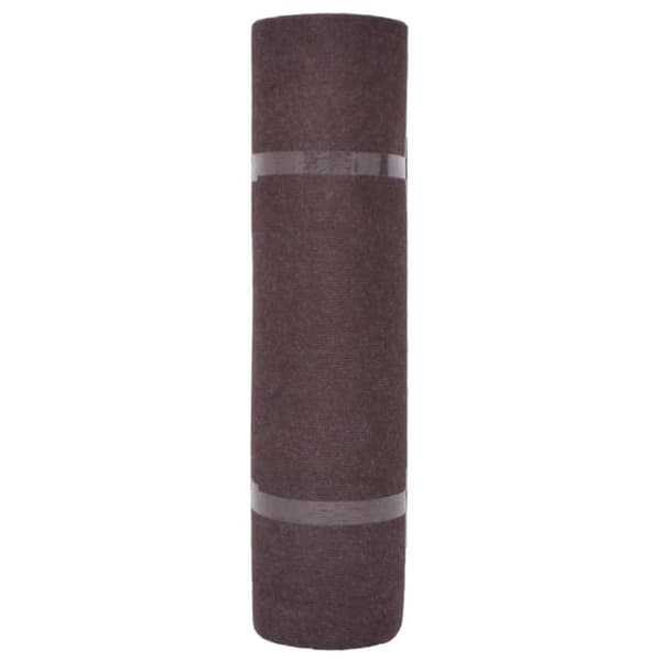 vidaXL Näyttely rihmamatto 1,2x15 m ruskea