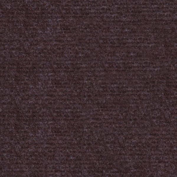vidaXL Mässmatta ribbad 1,2x20 m brun
