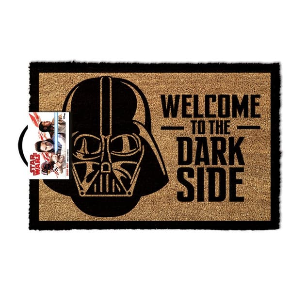 Star Wars Velkommen til den mørke side Dørmåtte Black/Light Brown One Size