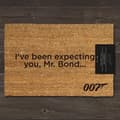 Miniatyrbillede 5 af 5: James Bond Ive Been Expecting You Dørmåtte