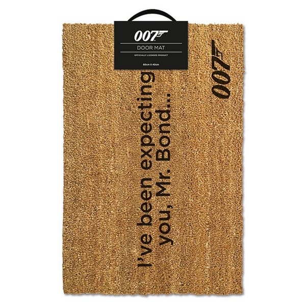 James Bond Ive Been Expecting You Dørmåtte Brown One Size