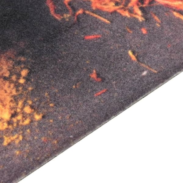 vidaXL Köksmatta maskintvättbar skedar 45x150 cm