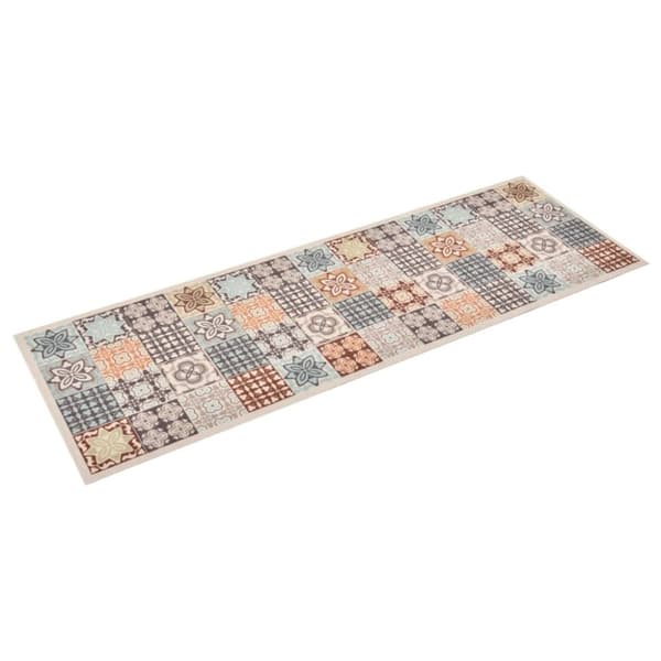 vidaXL vaskbar køkkenmåtte 60x300 cm mosaikmønster