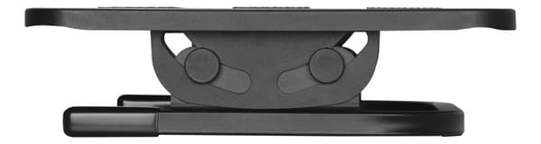 OFFICE Ergonomic steel foot rest, tilt +20°~-20°, black