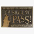 Pikkukuva 1 / 2: The Lord Of The Rings You Shall Not Pass Rubber Door Mat