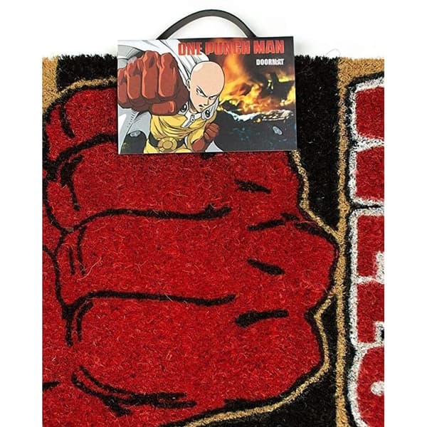 One Punch Man One Knock Is More Than Enough! Welcome Saitama Door Mat