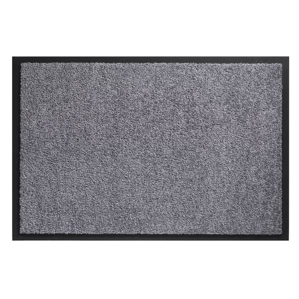 Tørt løbemåtte Twister 90x150cm grå
