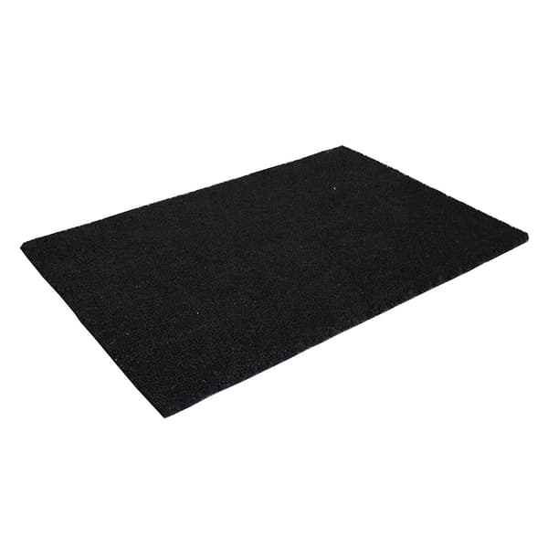 Kokosmåtte 80x120 cm - Sort