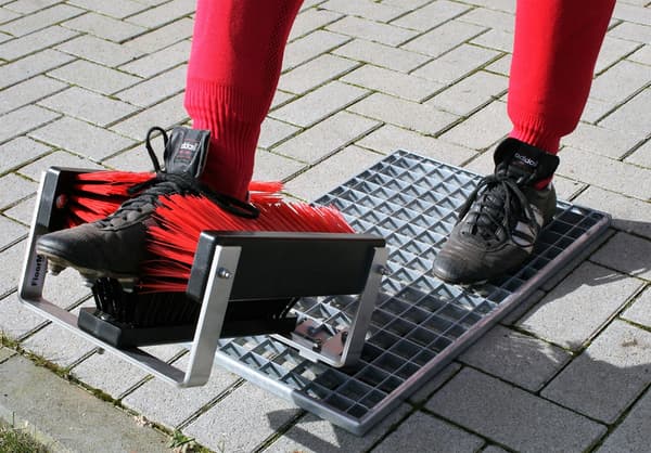FloorMAX klassisk fodfejemaskine med gitter - enkelt