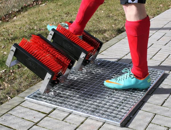 FloorMAX Exklusiv Fodfejemaskine med gitter - Dobbelt
