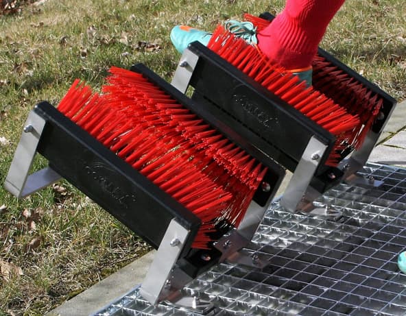 FloorMAX Professional børste til udskiftning af fodfejere - rød