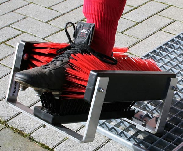 FloorMAX Professional børste til udskiftning af fodfejer - sort