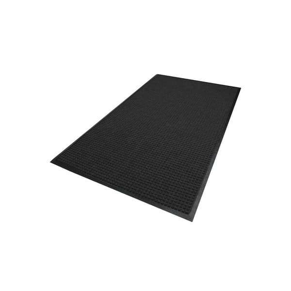 Waterhog Classic tør gåmåtte / indgangsmåtte 90x150 cm - Gummi kant - Antracit