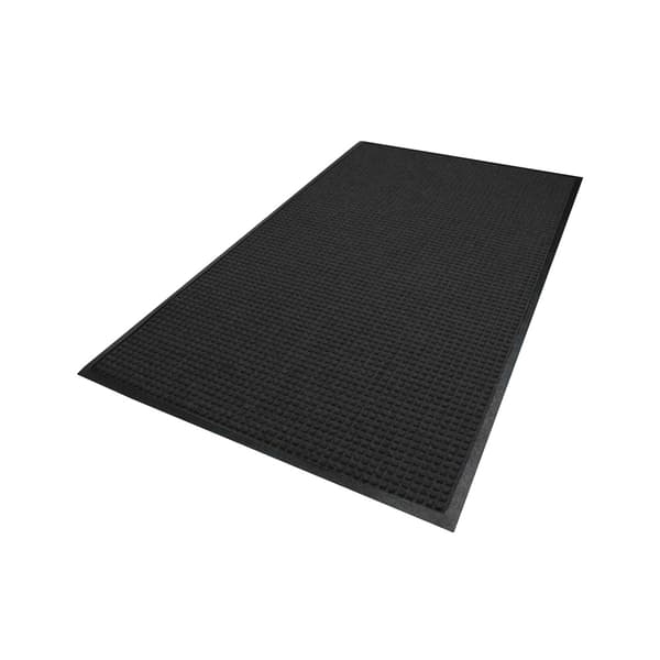 Waterhog Classic tør gåmåtte / indgangsmåtte 115x180 cm - Gummi kant - Antracit