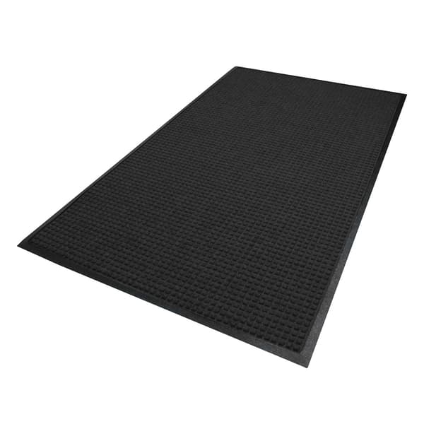 Waterhog Classic kuiva kävelymatto / sisääntulomatto 180x250 cm - Kumireunus - Antrasiitti