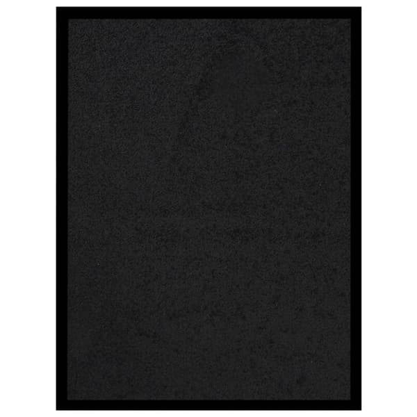 vidaXL Dørmatte svart 40x60 cm
