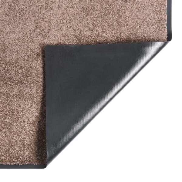vidaXL dørmåtte 80x120 cm brun