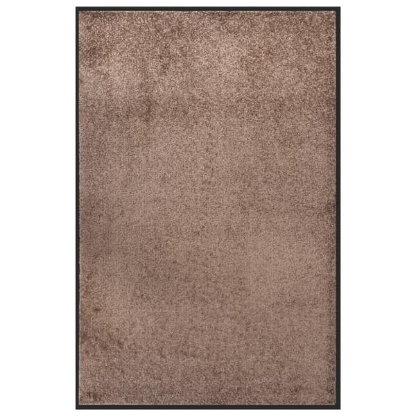 vidaXL dørmåtte 80x120 cm brun