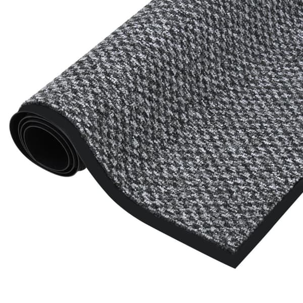 vidaXL Ovimatto harmaa 80x120 cm