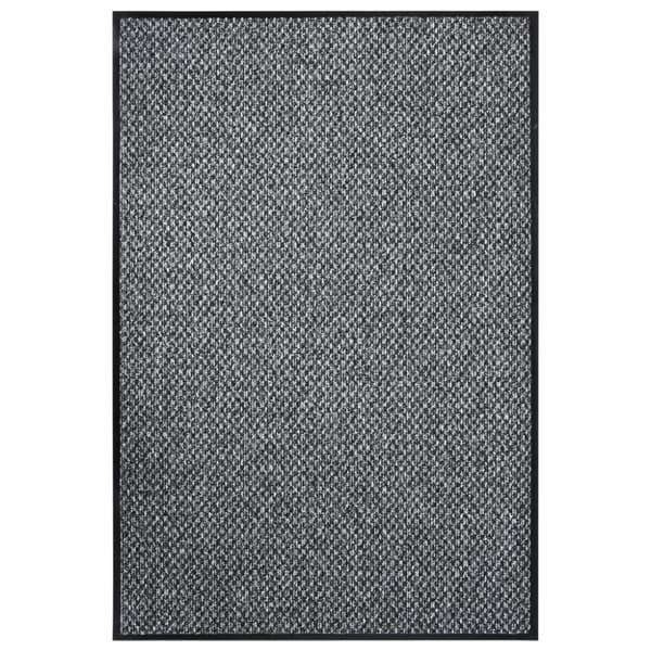 vidaXL Ovimatto harmaa 80x120 cm