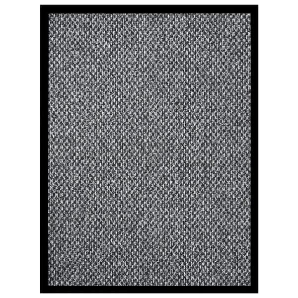 vidaXL Ovimatto harmaa 60x80 cm