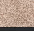 Miniatyrbilde 3 av 6: vidaXL Dørmatte beige 40x60 cm