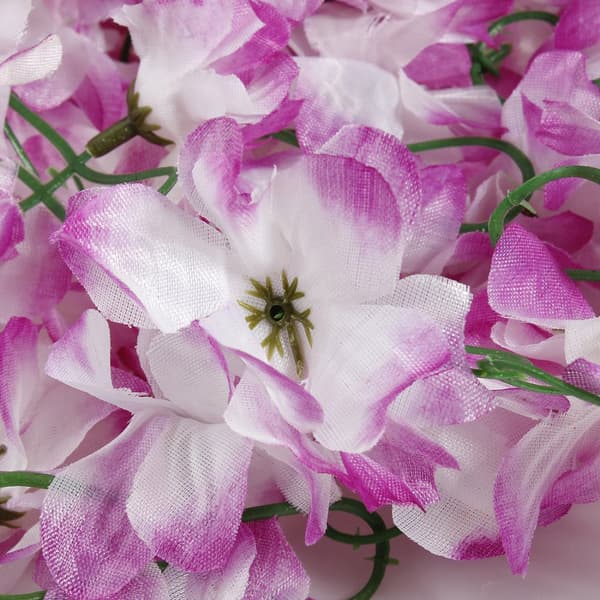 6.56ft kunstig falsk silke azalea blomster vinplanter krans bryllup dekoration Ny