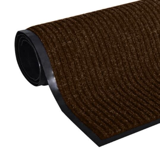 Kengän ovimatto imukykyinen sisääntulomatto 90x150 ruskea