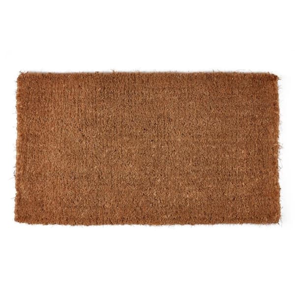 Groundsman Coir Door Mat Brown 60cm x 35cm