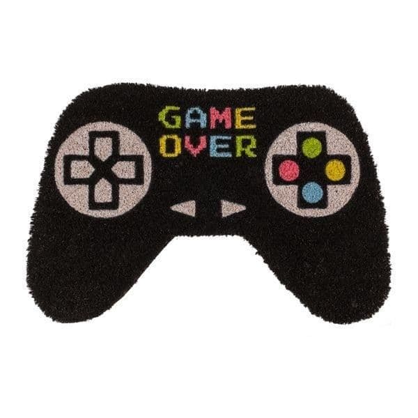 Dörrmatta Entrématta Game Over Shape Video Game Controller Geek