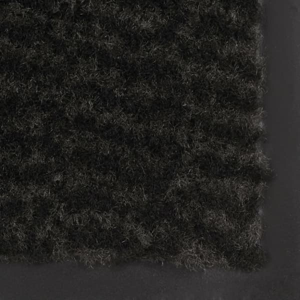 vidaXL dørmåtte 60x150 cm tuftet sort