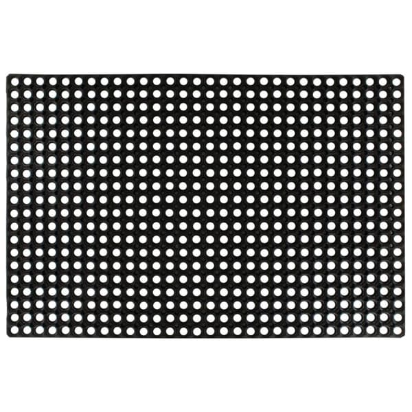 vidaXL Gummimatter 22 mm 80x120 cm