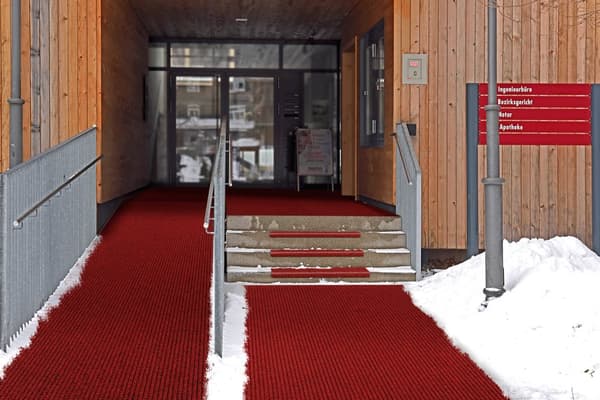Sorakaappi Liukumaton matto rullalla - Antrasiitti - Leveys 90 cm