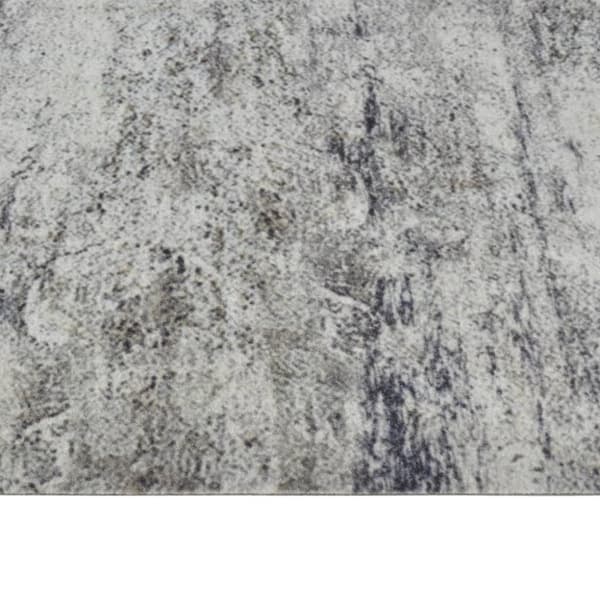 vidaXL Kjøkkenteppe vaskbar Beton 45x150 cm fløyel