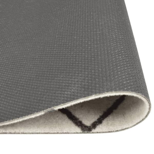 vidaXL Kjøkkenteppe vaskbar Square 45x150 cm fløyel