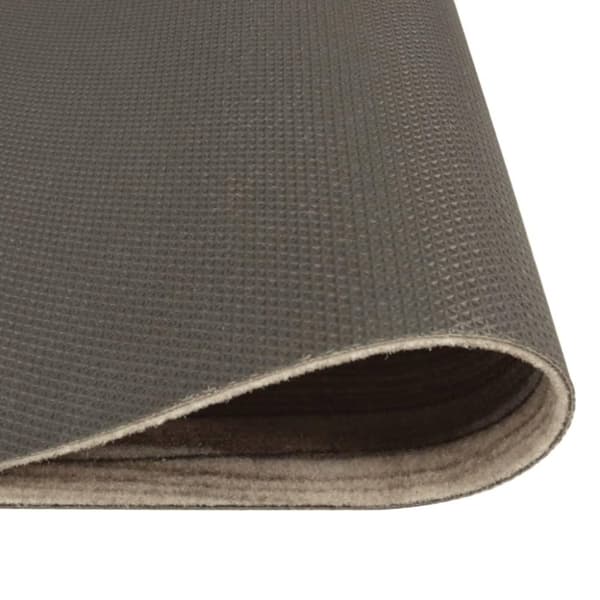 vidaXL køkkentæppe 45x150 cm Cooking-design vaskbart velour grå