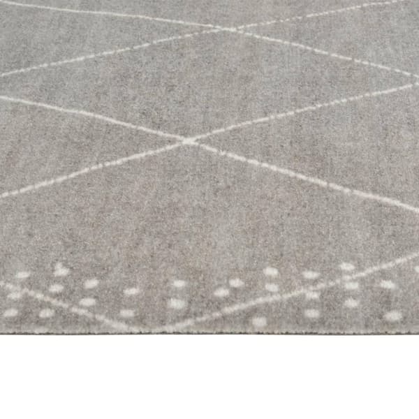 vidaXL Kjøkkenteppe vaskbar Rhombus 60x300 cm fløyel