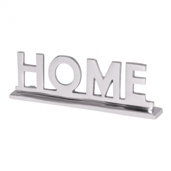 Rootz Bolig dekoration bogstaver design stue spisebord dekoration lejlighed aluminium aluminium bolig dekoration sølv 22 cm