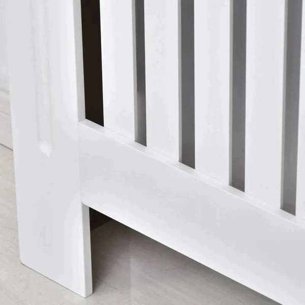 Rootz Kølerdæksel - Varmedæksel - Hvid - 112L x 19W x 81H cm