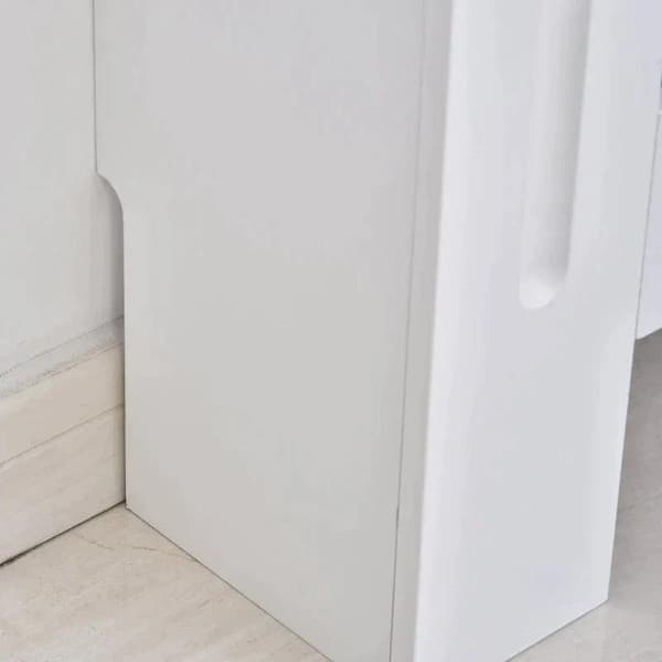 Rootz Kølerdæksel - Varmedæksel - Hvid - 112L x 19W x 81H cm