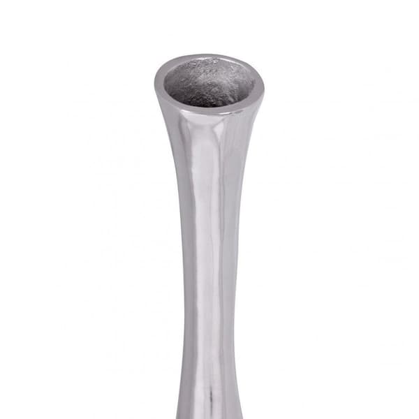 Rootz Aluminium Blomstervase - Dekoration - Moderne Vase - Design - Sølv