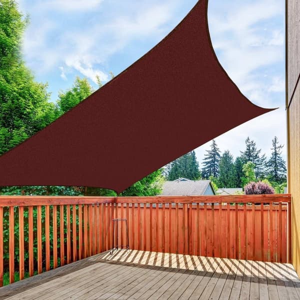 Rootz Aurinkosuoja - Markiisi - Varjostinkangas - Punainen - Suorakulmio - 3 x 4 m - HDPE