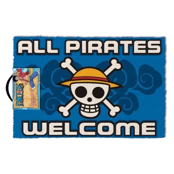 Dörrmatta One Piece Välkommen alla Pirates Unique