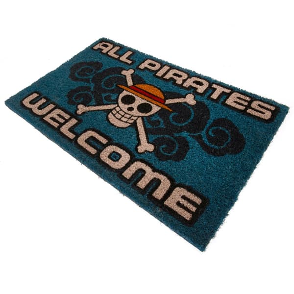 One Piece Jolly Roger Door Mat