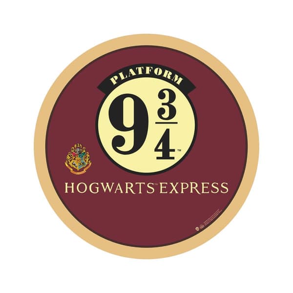 Wizarding World - Harry Potter - Dörrmatta - Plattform 9 3/4 120x120cm
