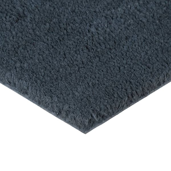 vidaXL Dørmatte mørkegrå 100x300 cm tuftet kokosfiber