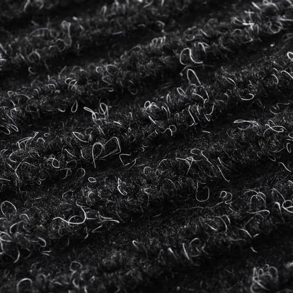 dørmåtte PVC 120 x 180 cm sort
